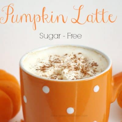 Pumpkin Latte {Sugar-Free} #Pumpkin #SugarFree #Healthy