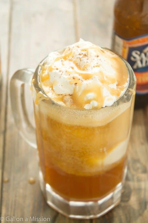 Pumpkin Oktoberfest Float A delicious pumpkin oktoberfest float recipe that satisfy a pumpkin and a sweet tooth! A family-favorite seasonal float!