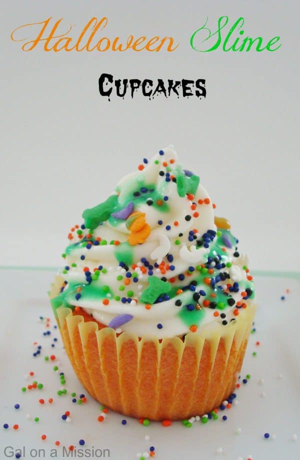 Halloween Slime Cupcakes #Halloween #Treats #Silly #Cupcakes #Yummy #Fall Halloween Slime Cupcakes #Halloween #Treats #Silly #Cupcakes #Yummy #Fall