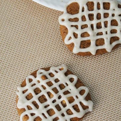 Molasses Cardamon White Chocolate Cookies