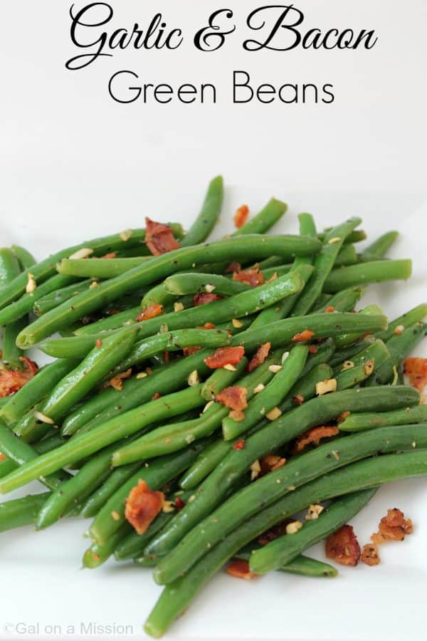 Garlic & Bacon Green Beans #Sides #Yummy #Fresh #Bacon Garlic & Bacon Green Beans #Sides #Yummy #Fresh #Bacon