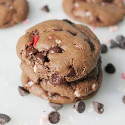 Chocolate Peppermint Cookies #10DaysofCookies
