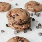 Chocolate Peppermint Cookies #10DaysofCookies