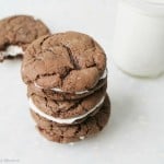 Chocolate Sandwich Cookies #10DaysofCookies