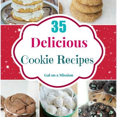 35 Delicious Cookie Recipes Round-Up