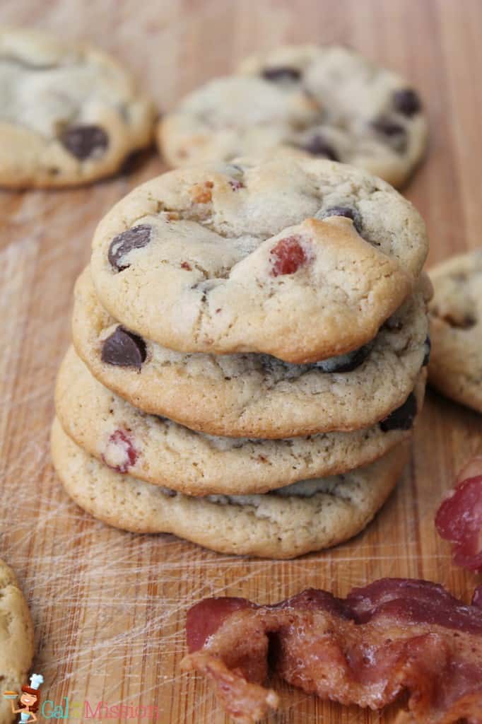 Bacon Chocolate Chip Cookies - Gal on a Mission
