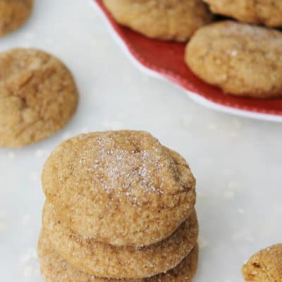 Chewy Molasses Cookies #10DaysofCookies