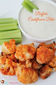 Buffalo Cauliflower Bites