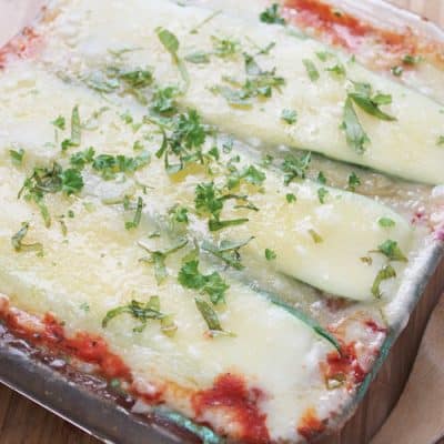 Zucchini Lasagna