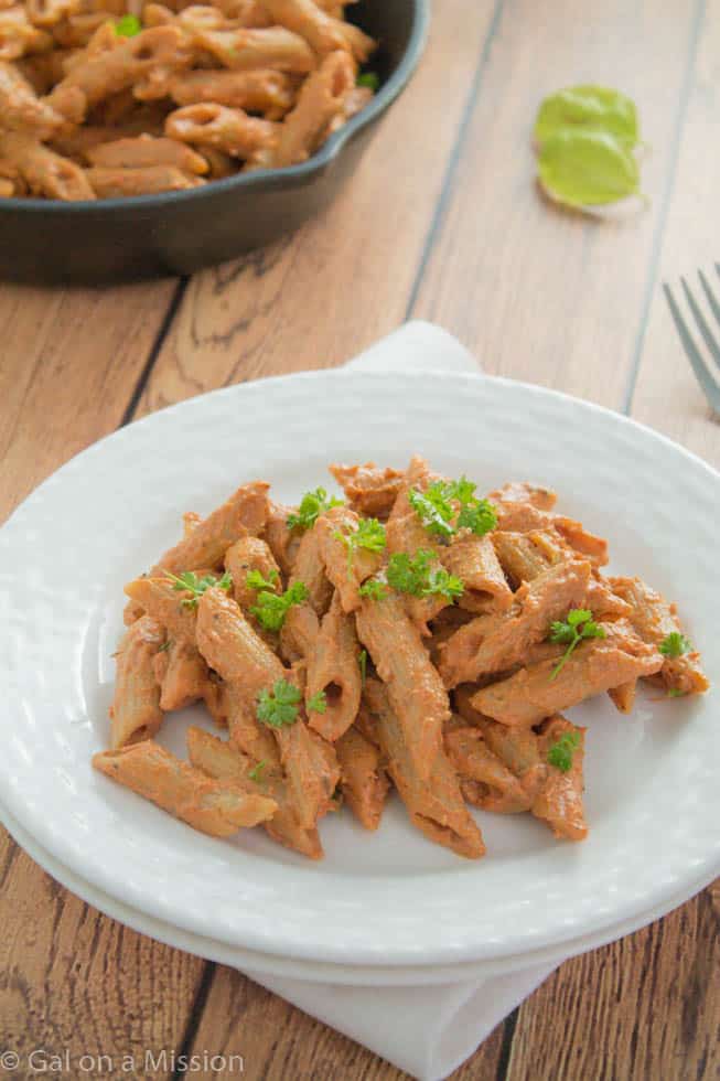 Creamy Italian Pasta Skillet - Gal on a Mission