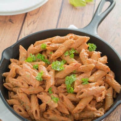 Creamy Italian Pasta Skillet Recipe | galonamission.com