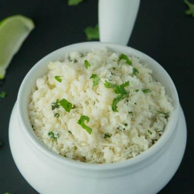 A scrumptious and authentic Paleo Chipotle Cilantro Lime Rice Recipe | galonamission.com