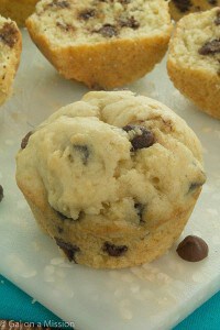 Easy Chocolate Chip Muffins Recipe - So moist and delicious!