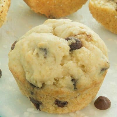 Easy Chocolate Chip Muffins Recipe - So moist and delicious!