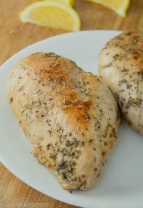 Pan Roasted Lemon Chicken