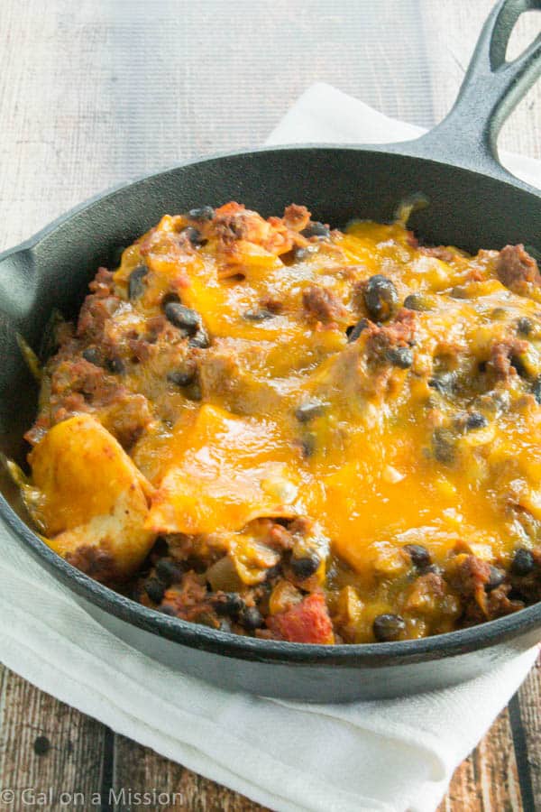 Beef Taco Skillet Casserole - Gal on a Mission