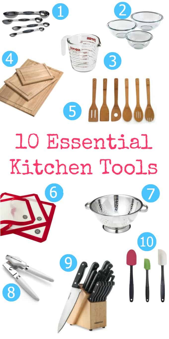 10 Essential Kitchen Tools for Beginner Cooks