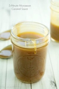 5-Minute Microwave Caramel Sauce