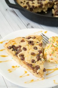 Deep-Dish Skillet Chocolate Chip Cookie