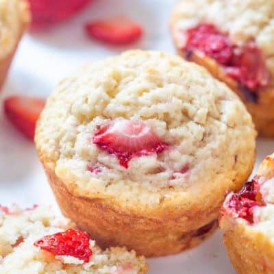 strawberry muffins