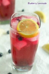 Refreshing Blueberry Lemonade