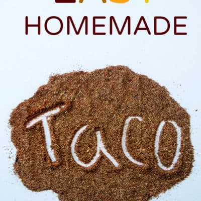 Homemade Taco Seasoning from @galmission #homemade #tacos