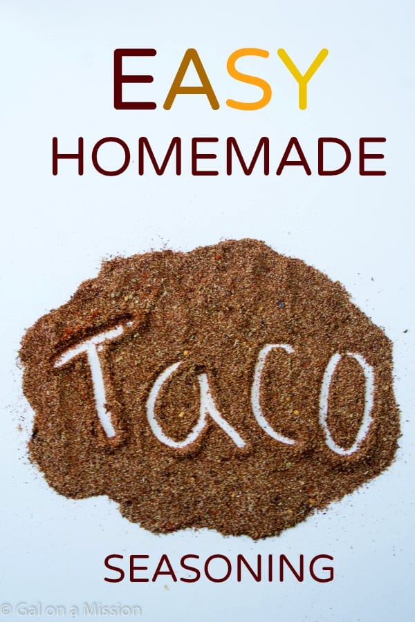 DIY Single-Recipe Taco Seasoning Mix - Chelsea Dishes