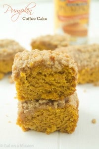 Delicious Pumpkin Coffee Cake Recipe via @galmission