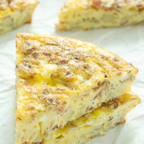 Amazing Potato Bacon Egg Breakfast Casserole - Gal on a Mission