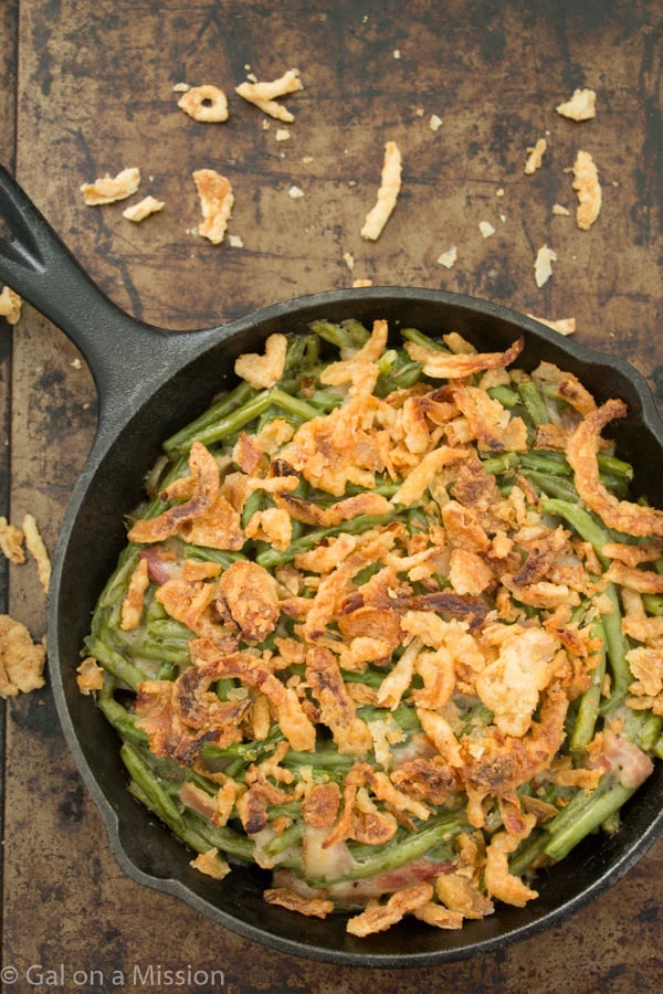 The BEST Green Bean Casserole - Gal on a Mission