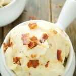 The easiest loaded mashed potato recipe ever! They are life-changing and packed with tons of flavor!