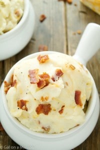 The easiest loaded mashed potato recipe ever! They are life-changing and packed with tons of flavor!