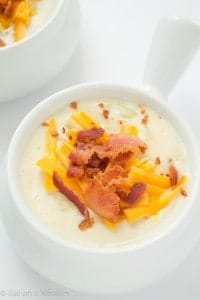 The really is the best potato soup ever recipe! You can have dinner ready and served in 20 minutes! A family-favorite.