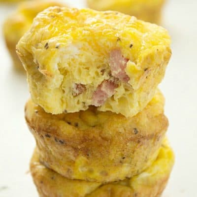 Delicious ham and egg cupcakes for breakfast recipe that is ready in 20 minutes! Freezer-friendly, too!
