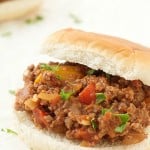 A simple and delicious sloppy joe recipe! Perfect for a busy weeknight meal that is easy on the budget and everyone will love! Ready under 30 minutes and kid-friendly!