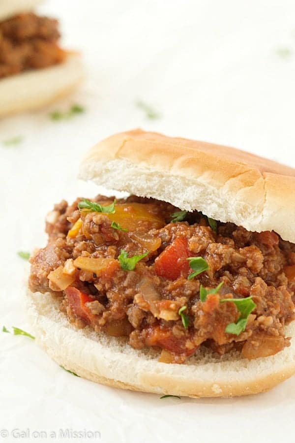 A simple and delicious sloppy joe recipe! Perfect for a busy weeknight meal that is easy on the budget and everyone will love! Ready under 30 minutes and kid-friendly!