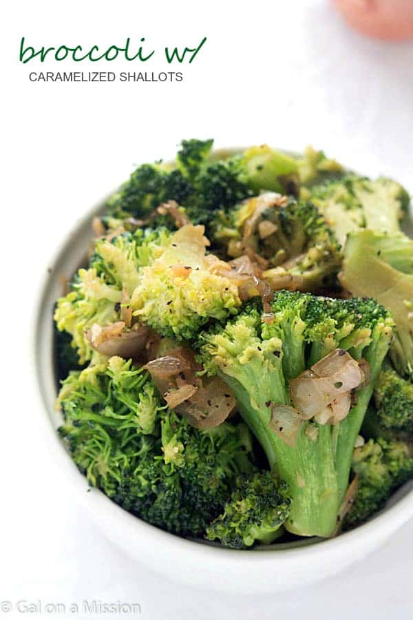 Caramelized Broccoli with Garlic Recipe