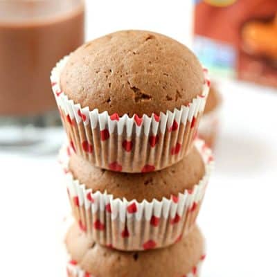 Dairy-Free Chocolate Muffins Recipe - If you are a fan of muffin recipes, you are going to love these! Perfect muffins for kids and adults! Moist and tender with the perfect chocolate flavor.