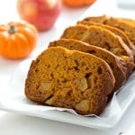 Apple Pumpkin Bread (No Yeast) - Moist and tender with the perfect pumpkin, pumpkin spice, and apple flavor! Made in no time without any yeast.