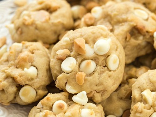 White Chocolate Macadamia Nut Cookies So easy to make and they taste fantastic Soft baked and