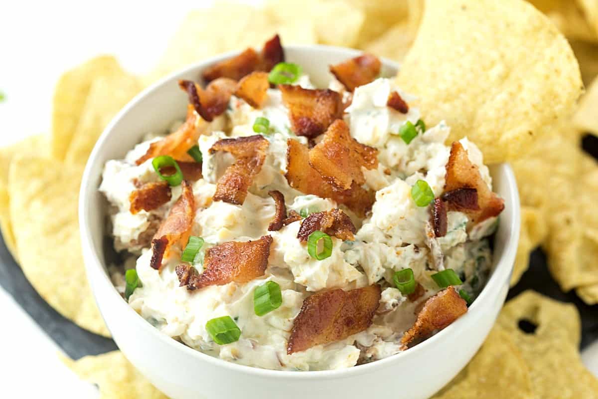 6Ingredient Gouda Bacon Ranch Dip Gal on a Mission