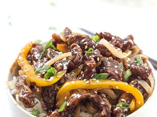 Crispy Spicy Sesame Beef Gal On A Mission