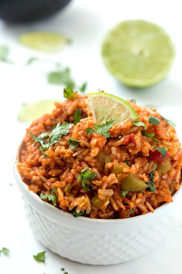 Slow Cooker Mexican Rice (Spanish Rice) - Gal on a Mission