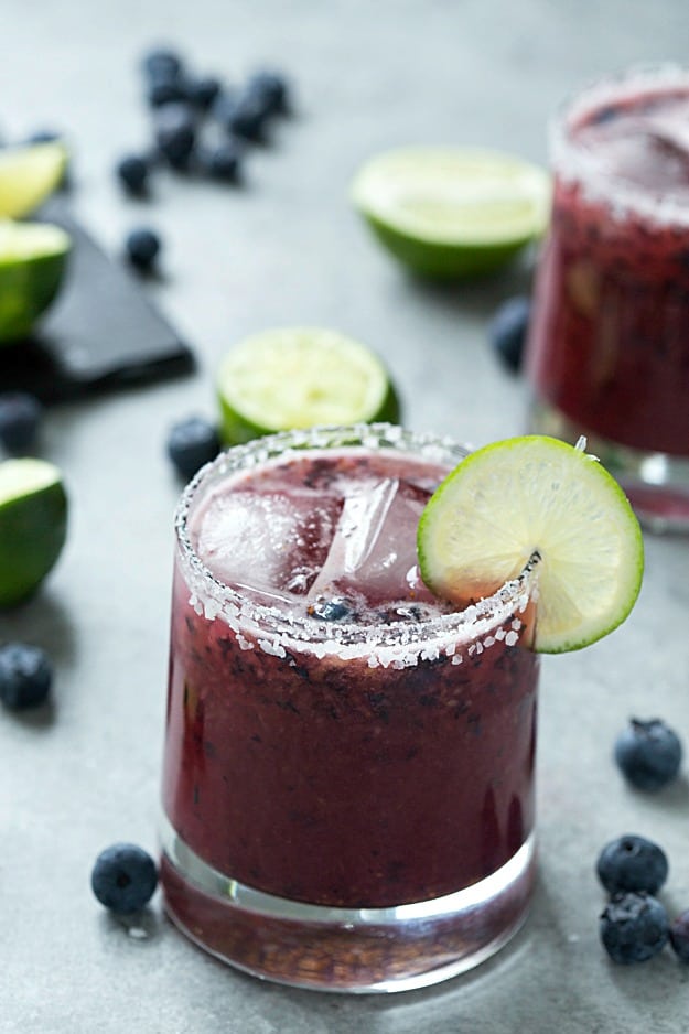 Skinny Blueberry Margarita Gal On A