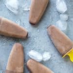 Nutella Iced Coffee Ice Popsicles Recipes - These homemade popsicles are the perfect summer treat! Takes no time to make these and they are perfect for kids and adults! So easy to swap out regular coffee for decaf. A must-have treat for when it's hot outside.