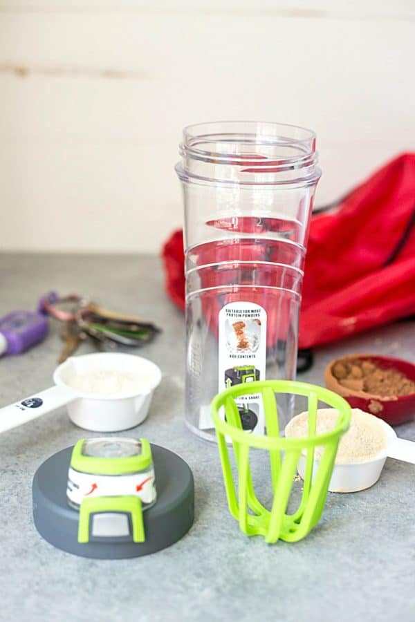 Chocolate Peanut Butter Protein Shake Gal on a Mission