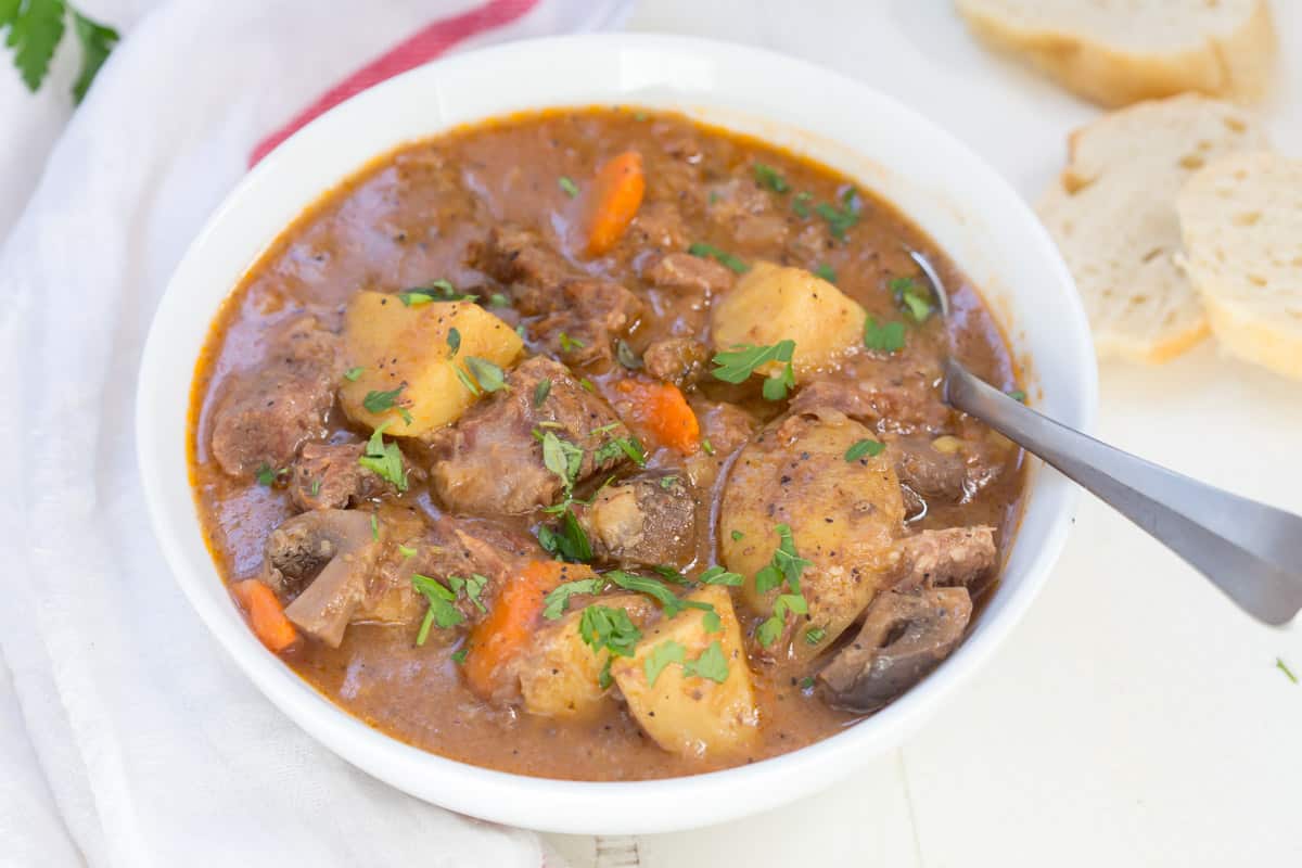 Instant Pot Beef Stew - Gal on a Mission