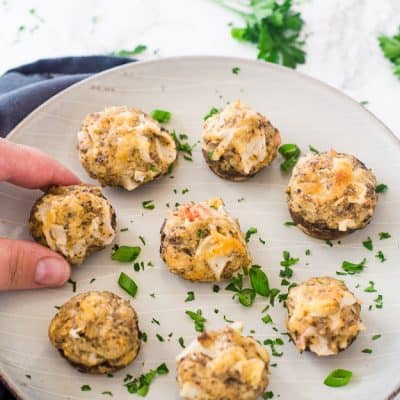 crab stuffed mushrooms