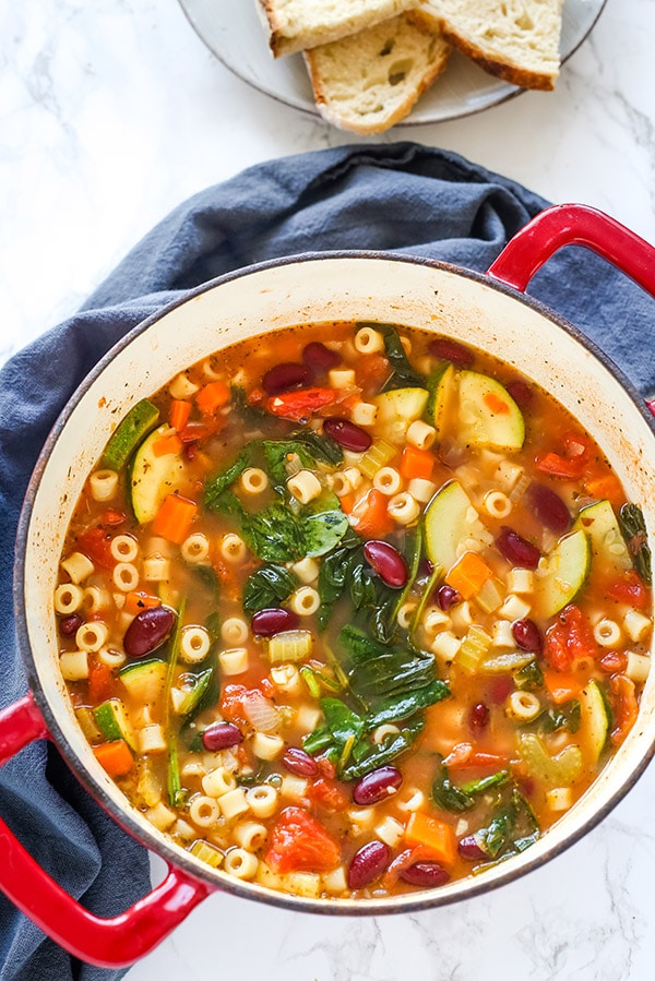 Minestrone Soup - Gal on a Mission