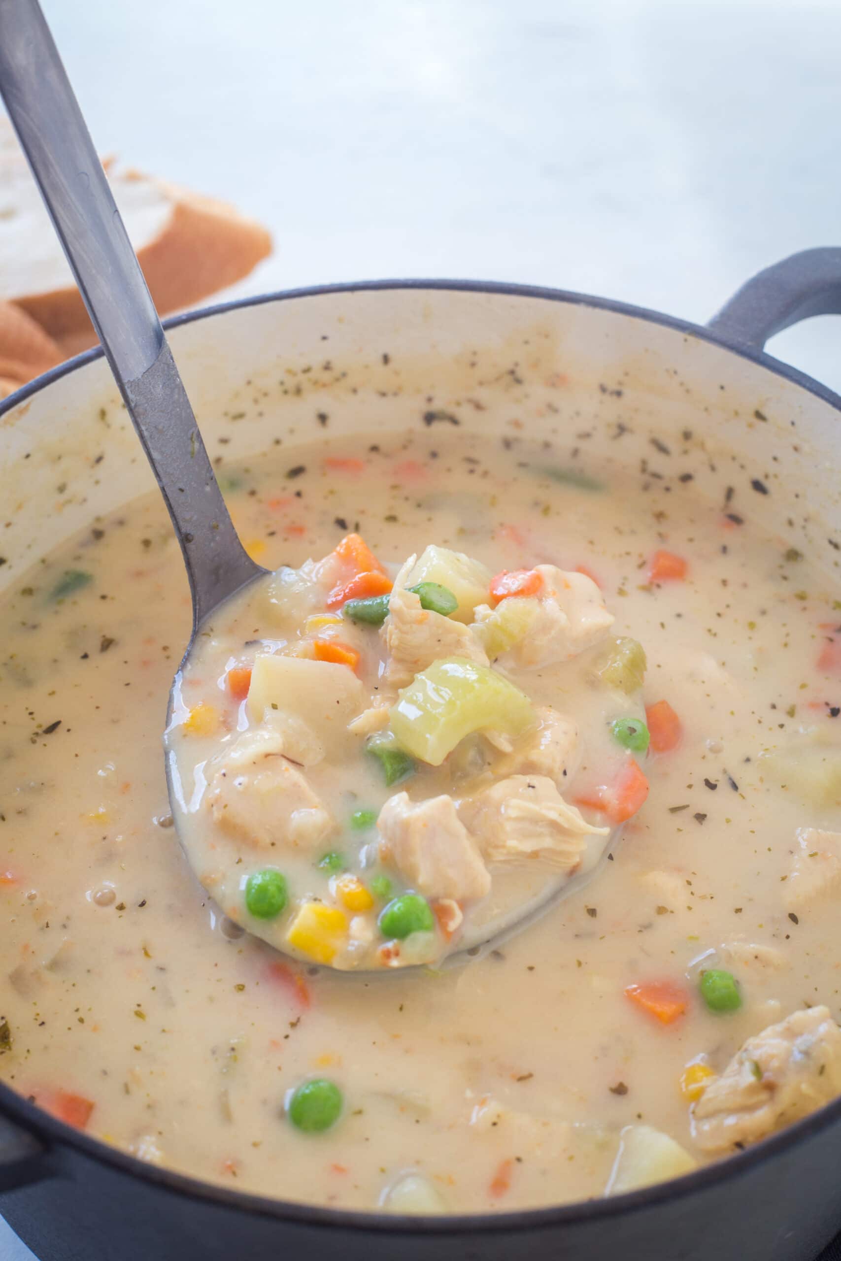 Chicken Pot Pie Soup Recipes - Back to the Cutting Board